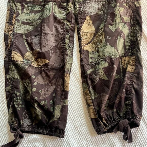 Anthropologie Women's RIPLEY Moss Utility Camouflaged Brown Green Pants sz 25P - Picture 5 of 14
